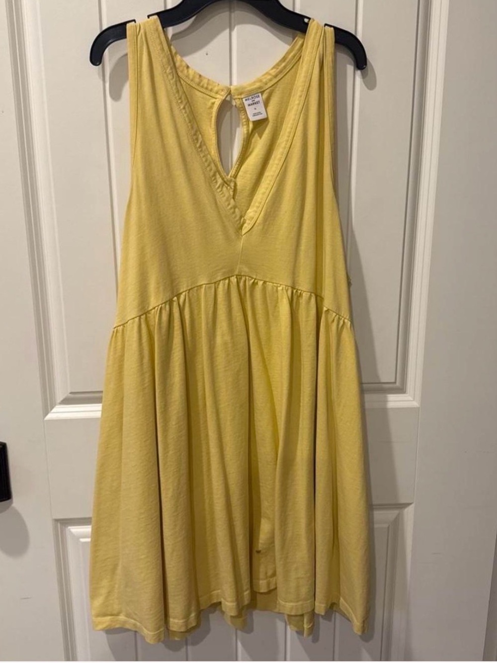 Yellow Babydoll dress
